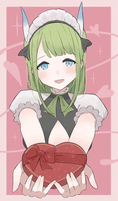 「ハッピーバレンタイン だよ♪」🍫 