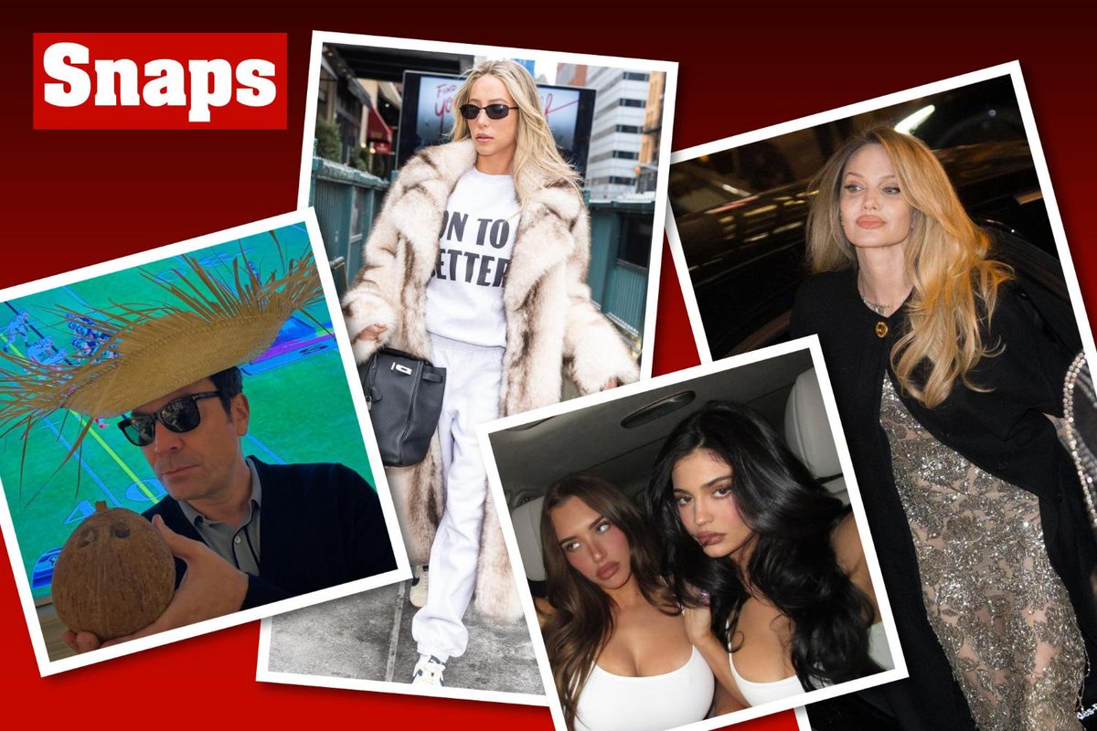 Star snaps of the week: Angelina Jolie, Alix Earle, Jimmy Fallon and more pagesix.com/2026/02/14/pho…