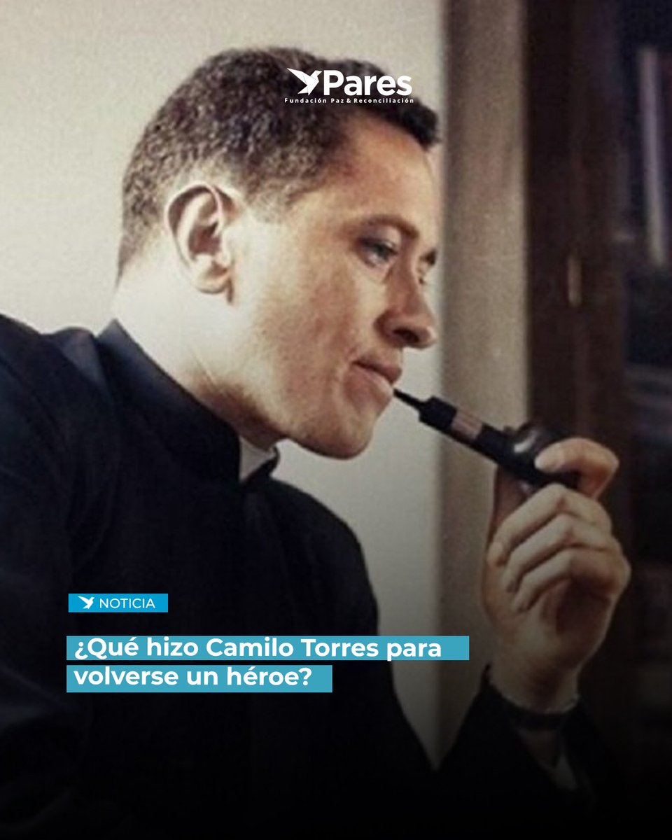 parescolombia's tweet photo. Sacerdote, sociólogo y guerrillero: la vida de Camilo Torres cruzó fe, política y revolución. ¿Cómo pasó de los altares a convertirse en símbolo de rebeldía? Léelo aquí. 👇🏼
https://t.co/ypnWS9Hvfm https://t.co/lzRdtZSZSw