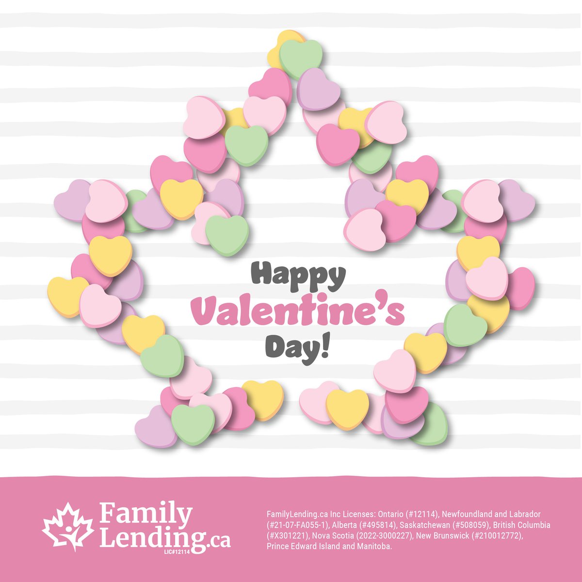 FamilyLending's tweet photo. Candy hearts. Kind words. Grateful hearts. ❤️
Happy Valentine’s Day to the people who make our work meaningful.
#ValentinesDay #ThankYou #StrongerTogether https://t.co/abP77bU1Os