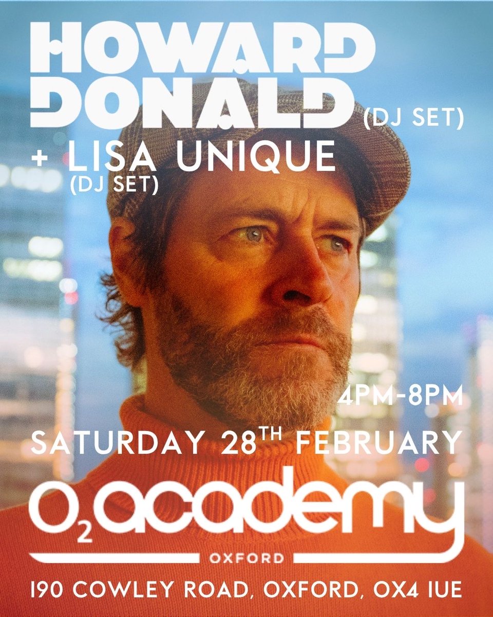 We have some great shows lined up for you over the next couple of weeks Oxford! @chinacrisisuk / Fell Out Boy + The Black Charade + L1nkn P4rk + Dookie / <a href="/goodneighbourss/">GOOD NEIGHBOURS</a> / Howard Donald 👉 academymusicgroup.com/o2academyoxford