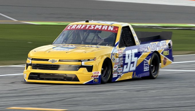 #rtchiddengems Spotlight:

<a href="/claygreenfield/">Clay Greenfield</a> and <a href="/GKRacing95/">GK Racing</a> made their return to @Daytona for the first time since last year, notching an 18th-place finish. Great run for an independent team 🏁

#GKalltheway <a href="/Backyard_Blues/">Backyard Blues</a> <a href="/luredrinks/">LURE Drinks</a> <a href="/pitpassnetwork/">Pit Pass Network</a>