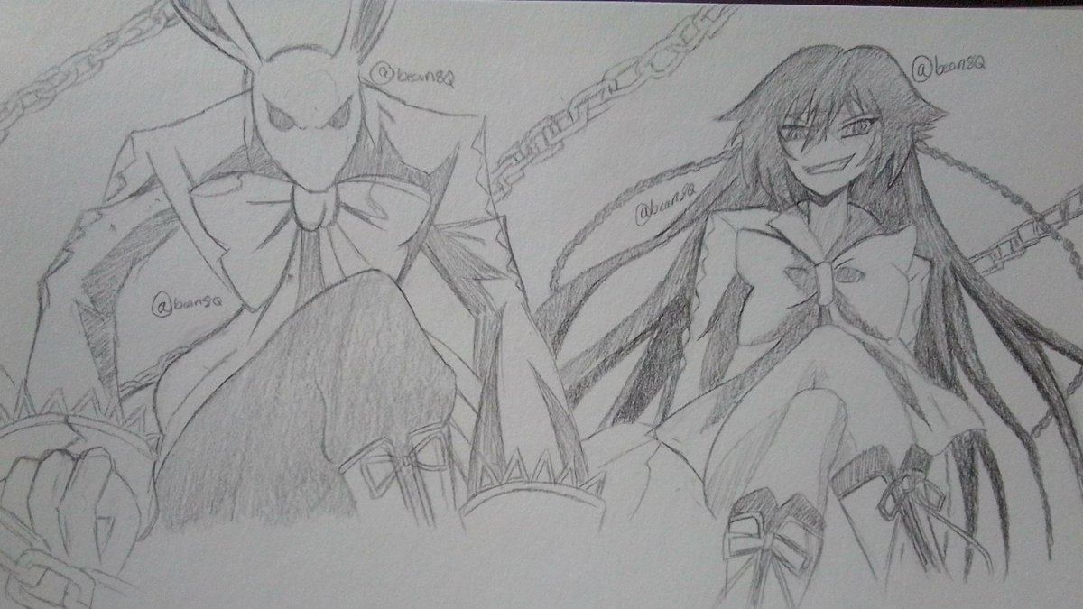 bean8Q's tweet photo. #sketch #pandorahearts #wip #alice #brabbit https://t.co/0ZaRP8l4Ve