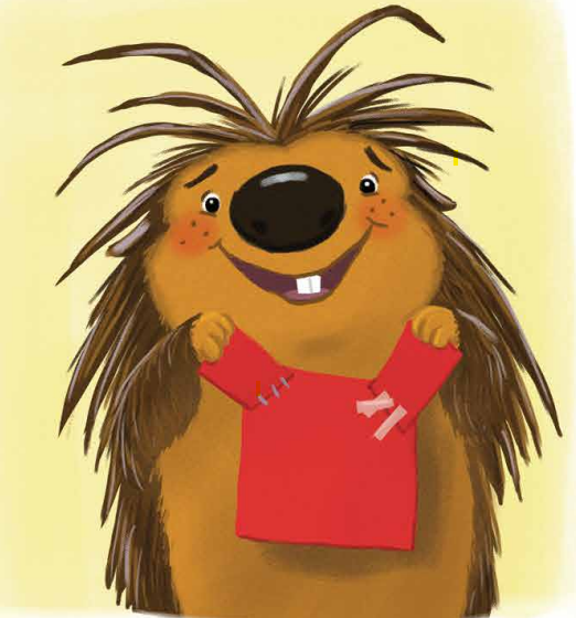 Wishing you homemade love this Valentine's Day! 

Porcupine Had a Fuzzy Sweater shorturl.at/FUoa0