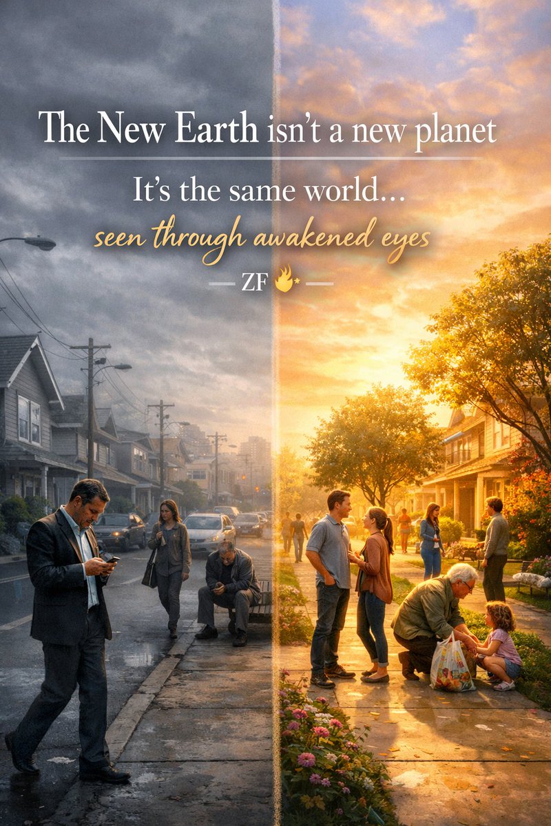 🌍🔥 What the New Earth Actually Is

Everyone talks about the New Earth like it’s a destination… a place we are all traveling to someday. A cleaner world. Kinder systems. Peace on Earth. And yes… some of that will come. But that’s only the surface layer of what is really