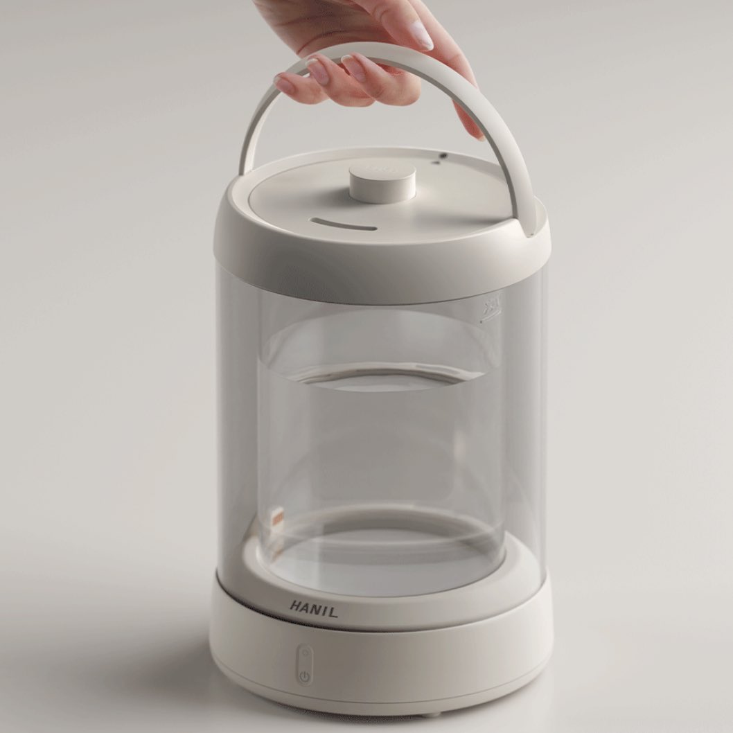 윤남텍 저도 잘썼는데 가열식 써보니 가열식도 접해보시면 좋겠다는 생각에… 윤남텍이 세척 쉽고 장점 많은데, 전 수증기 떨어지는 부분에 물이 흥건해진다거나 밀폐된 방이어도 가습기 주변만 촉촉하다는 느낌이었거든요 (-물론 안켜면 차갑고 건조함 심하고요) 근데 얘는 공간에 따뜻한 수분감이 쫙