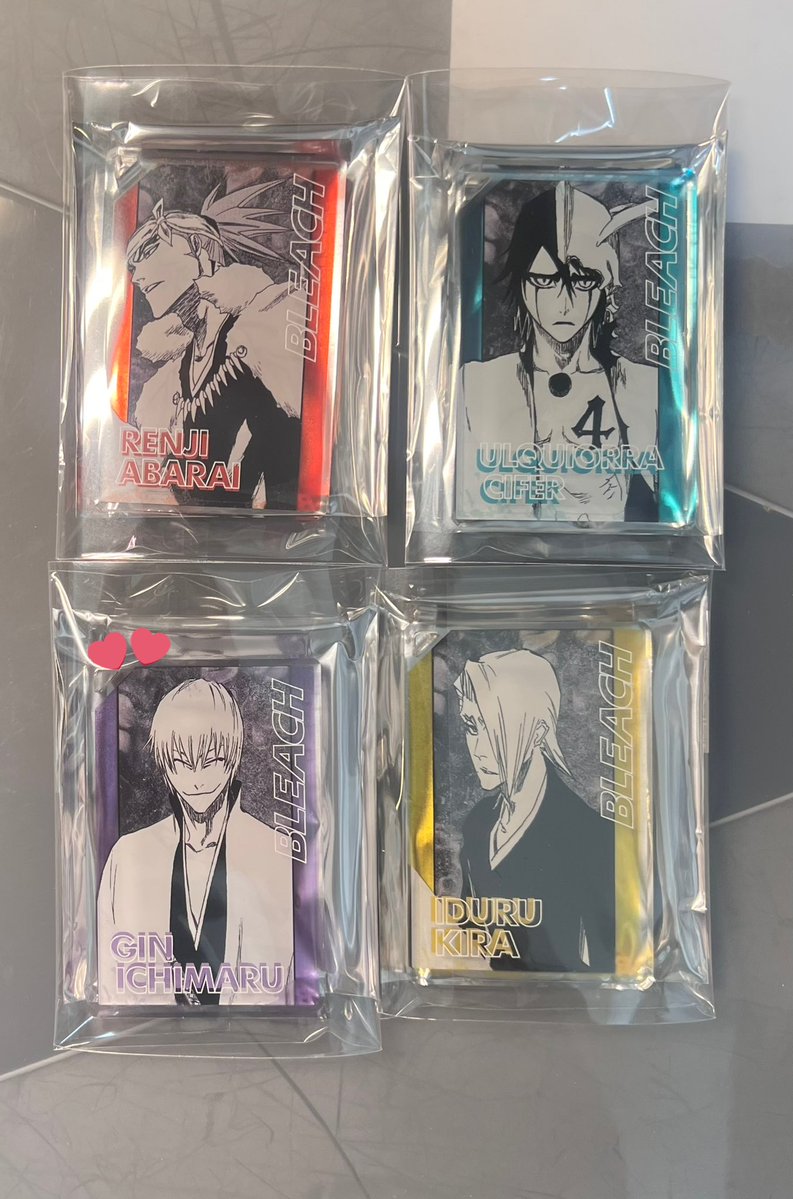 交換 BLEACH ドミノ風アクリルキーホルダーコレクション 【譲】 恋次