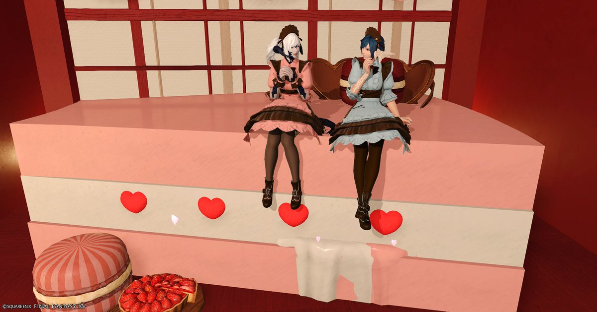 Yue_Lien_'s tweet photo. ケーキの上に乗れるのもかわいい~!
(まさかの立ち上がった際にジャンプしちゃって屋根に跳んだのも面白かった🤣
#MAI_Studio https://t.co/HGfm6HebpV