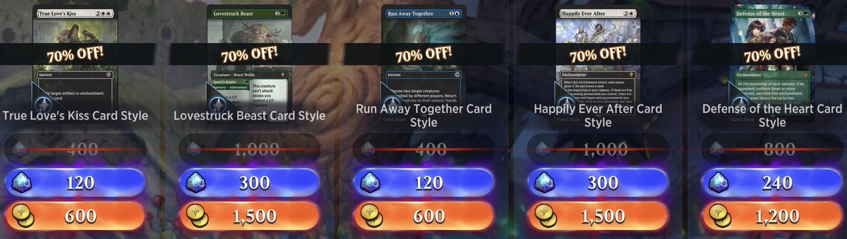 Here are the #MTGArena Daily Deals for today! #MTG #MTGA #ARENASTYLES ⁦<a href="/MTG_Arena/">MTG Arena</a>⁩