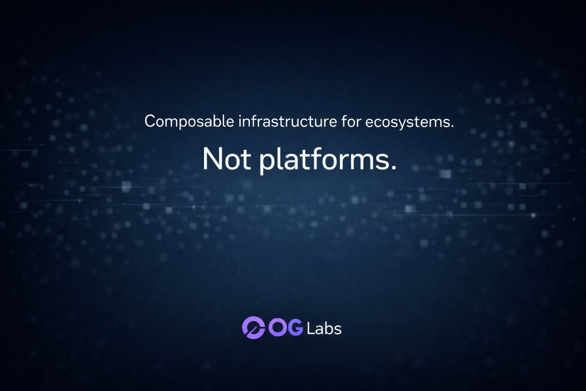 S4Drip's tweet image. OG Labs isn’t shipping features, it’s shaping the substrate beneath intelligence.
Where compute, data, and execution become composable, and closed stacks dissolve into open coordination layers.
This is AI infrastructure designed to scale ecosystems, not platforms.