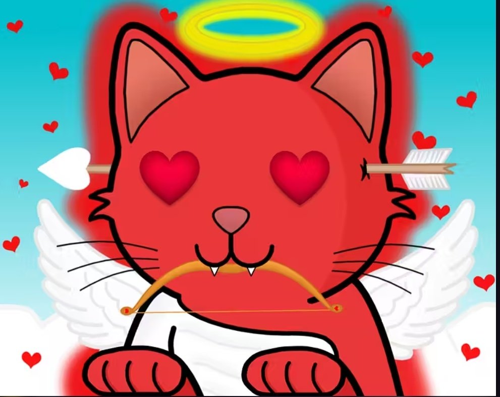 Good Meowning everyone, Happy Caturday and have a beautiful day 🐱🌧️

This CMM wishes you a very happy Valentine's Day 😻🌹❤️

🌹(CMM owned by <a href="/AlyssaDerstine/">Alyssa | Cosmic Nurse 🐈‍⬛🌸</a>)🌹