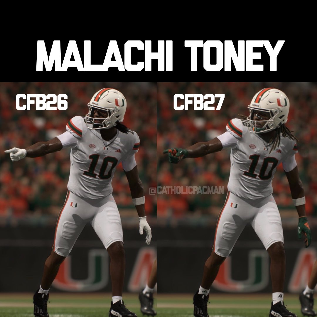 🫶

TRUE LIKENESS™️

for a cover athlete of CFB27?

#EACFB27 

Tell me what you notice… 👀