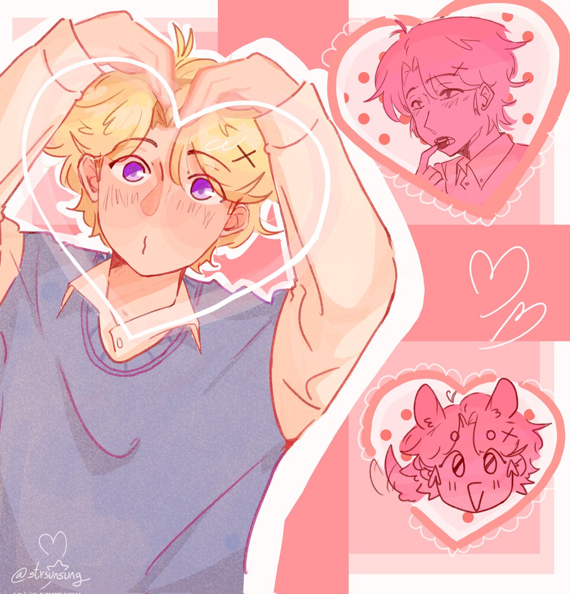 HAPPY VALENTINE'S DAY 🍫💗

#mysticmessenger #yoosungkim ★