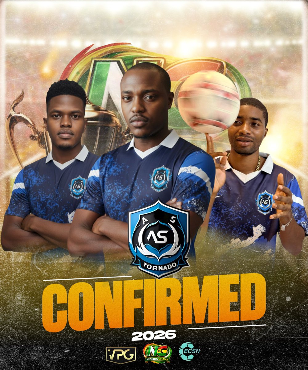 One of the best academies out there! <a href="/as_tornado/">As Tornado</a> are fully involved, you know what to expect! Drama x Football, relentless playstyle plus!

#ASTornado #fc26 #Ghana9ja