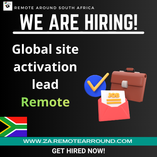 RemoteAroundZA's tweet image. 🌍 WE’RE HIRING: Associate Global Site Activation Lead (Remote) 🧪💼

REMOTE ROLE ASSOCIATE GLOBAL SITE ACTIVATION: za.remotearround.com/job/global-sit…

REMOTE JOBS SOUTH AFRICA: za.remotearround.com/jobs-list-v1/?…

#REMOTEarroundZA #vacancies #RemoteJob #ClinicalResearch #CRO #SiteActivation #Regulator