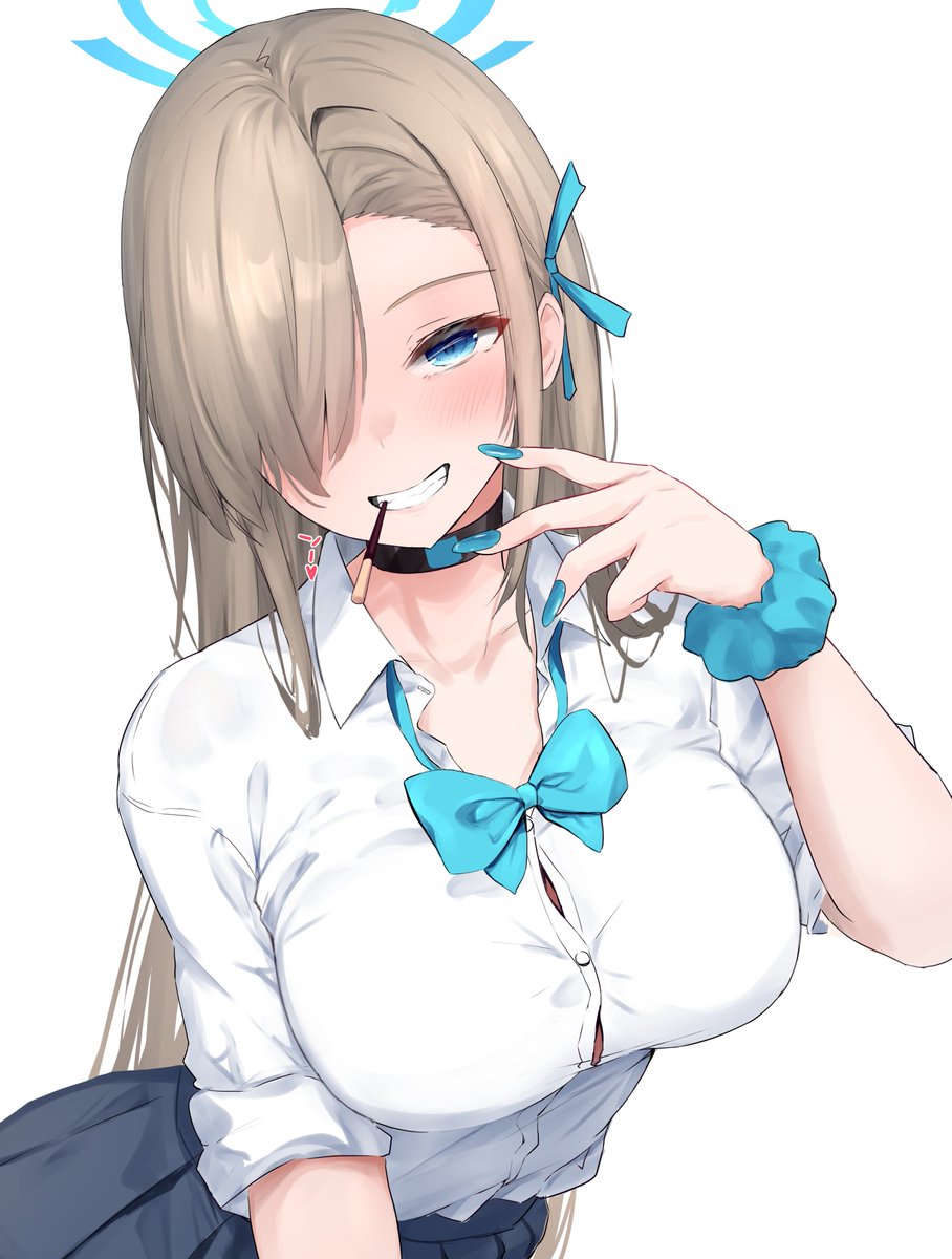 #ブルアカ 
制服アスナ 
