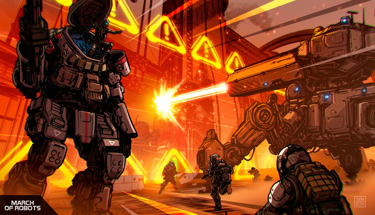 "Operation Shield Breaker"
(March Of Robots Preview) 😌