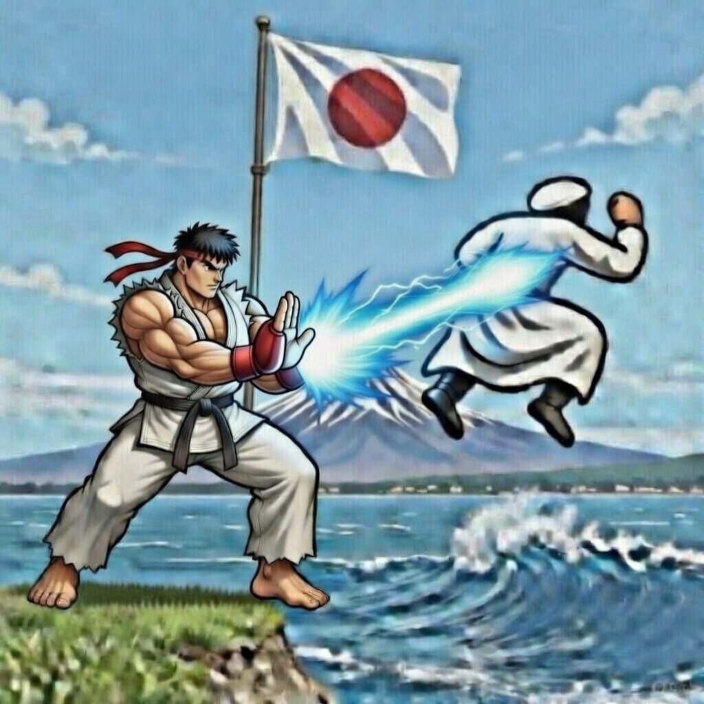 thunderhead527's tweet photo. @WHLeavitt Hadouken https://t.co/dyCV2jS2Z8