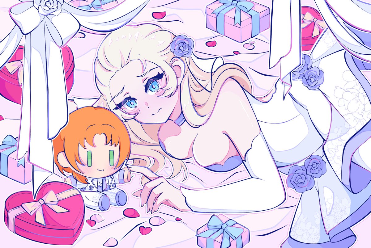 Happy Valentine's Day, Leo.” #smallartist #VgenComms #yumeart