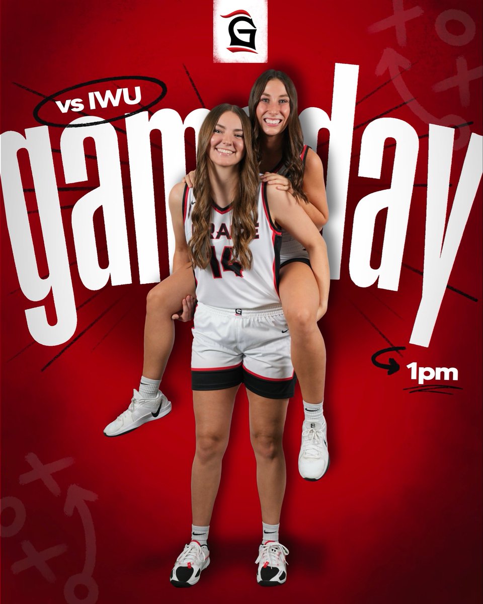 gracecollegewbb's tweet photo. It’s GAMEDAY‼️

We take on IWU today @ 1 PM in the MOCC! 

#JoyCompeteProcess https://t.co/HOtUJZn5Ko