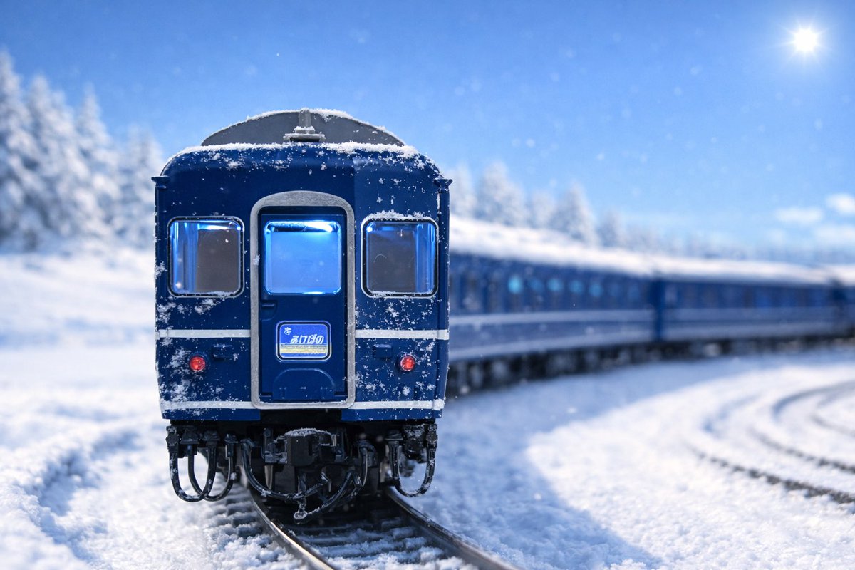 チャピって雪景色にしてみた