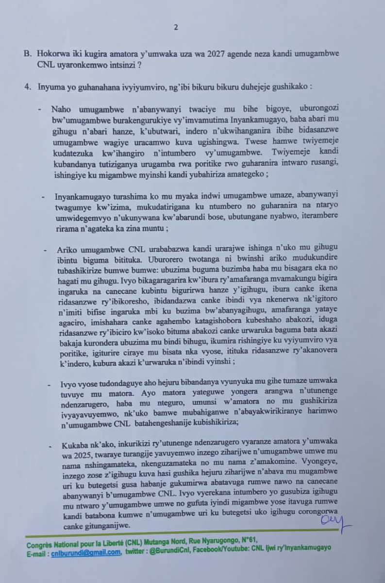 CNL Burundi tweet media