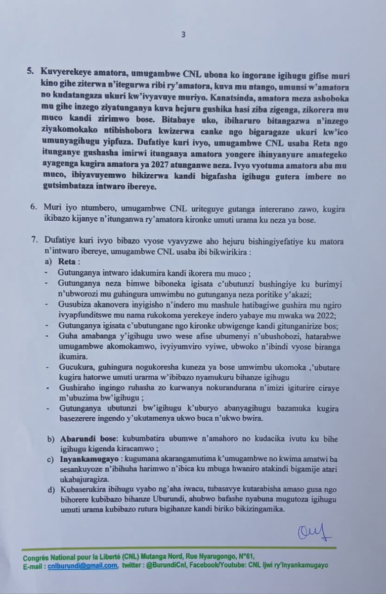 CNL Burundi tweet media