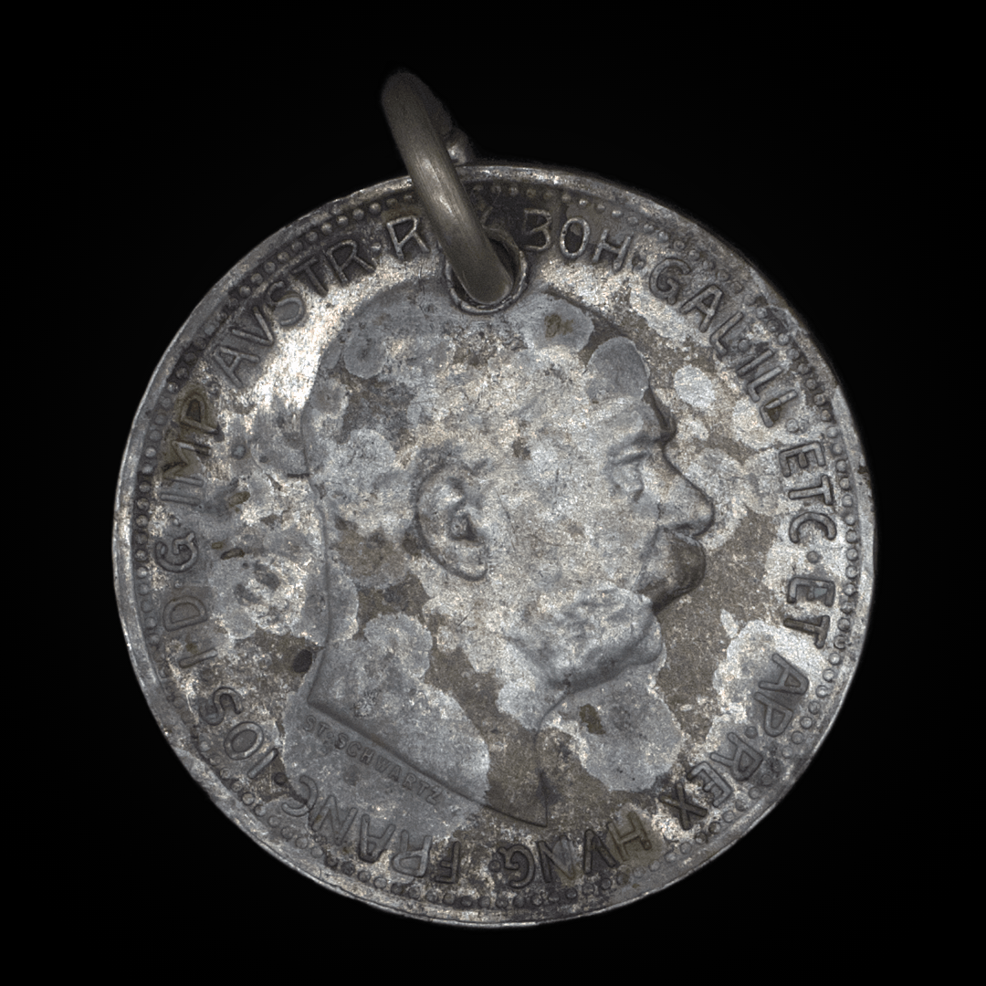 Sashaooting's tweet photo. Grandpa’s "Birthday" coin pendant made out of an Austro-Hungarian 1915 silver 1 Corona. He happened to be born on that year and treasured the hell out of this item. Thankful to have it as a part of my collection✨ https://t.co/YAUH0oSJ8f