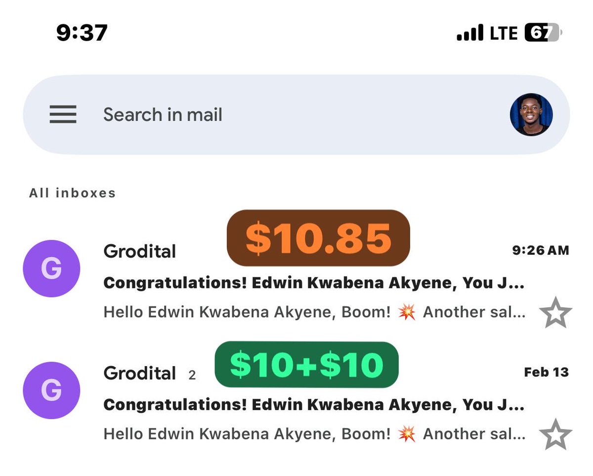 After bagging 20 dollars yesterday 

Affiliate Marketing gave me 10.85 dollars for my morning preparation into today’s Val’s day . 

While others awwwn for different reasons 
I kept bagging for various reasons 
<a href="/grodital/">Grodital</a> <a href="/atk_universe/">ATKuniverse</a> <a href="/coachrockson/">Coach Rockson</a>