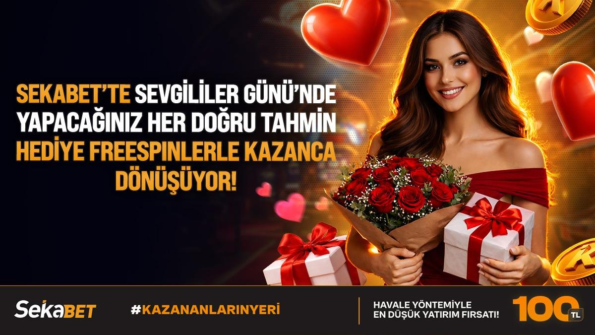 sekaxresmi's tweet image. 😎SEVGİLİLER GÜNÜNDE DE BOL KAZANÇ VE EĞLENCE SİZİ BEKLİYOR!

🤩Emojilerle anlatılan şarkıları doğru tahmin eden üyelerimiz Emotiwins oyununda hediye freespin kazanıyor!