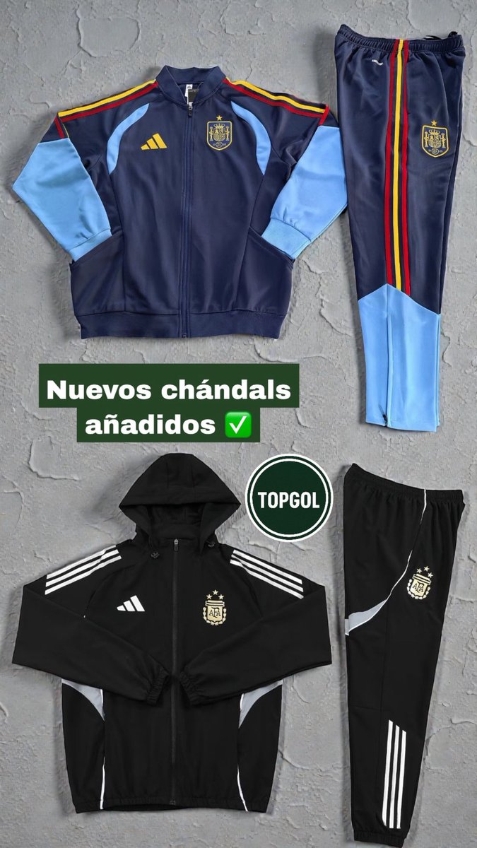 Seguimos añadiendo nuevos chándals.

Pedidos/Info   WhatsApp 637178374