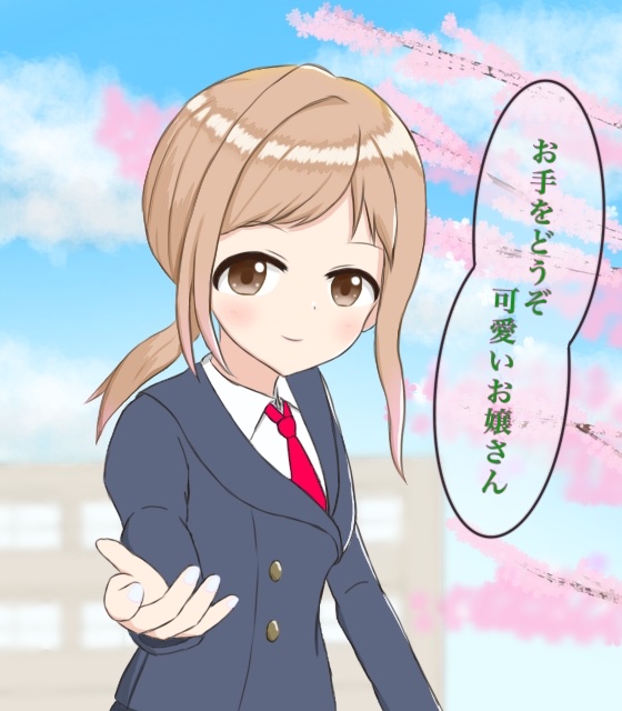K36403238's tweet photo. 【架空の女子校の王子様】櫻木真乃

 #オリジナルキャスコレコンテスト
 #イラストソロ https://t.co/sYFoeGuHmc