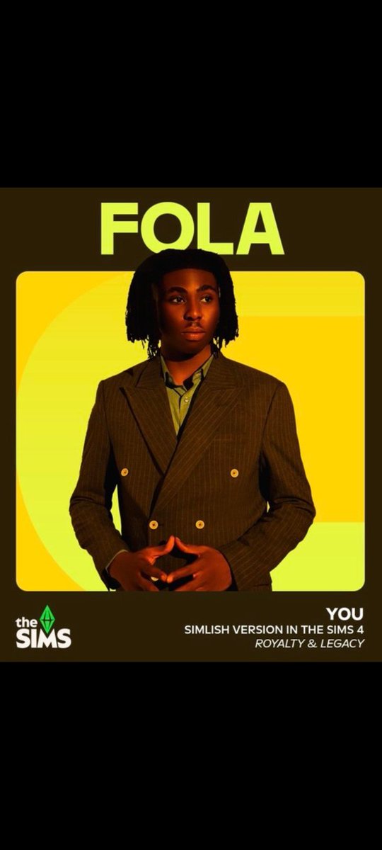 Funfillage_'s tweet photo. FOLA’s “You” and Chella’s “Loyal” are now featured in The Sims 4: Royalty &amp; Legacy Dynasty gameplay 🥵🔥
The latest update also introduced a brand-new Afrobeats Radio station 👏🏾🎮 https://t.co/EAF8zXs26o