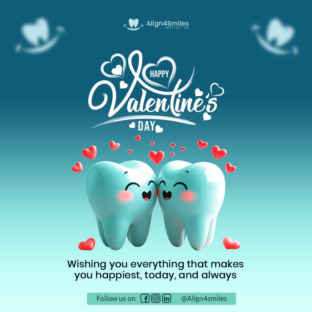 Align4Smiles's tweet photo. Today is a special day, a day to share smiles, love, care, and all the good things that make life feel lighter and brighter.  May your heart be full, your smile wide, and your day wrapped in warmth. Happy Valentine’s Day. Keep spreading joy everywhere you go. #align4smiles #val https://t.co/J9TqZK4xKW