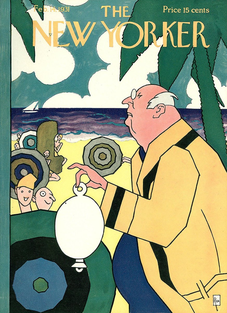 LRonLacy's tweet photo. #OTD in 1931
Cover of The New Yorker, February 14, 1931
Gardner Rea
#TheNewYorkerCover #GardnerRea #beach https://t.co/Sx753S1drM