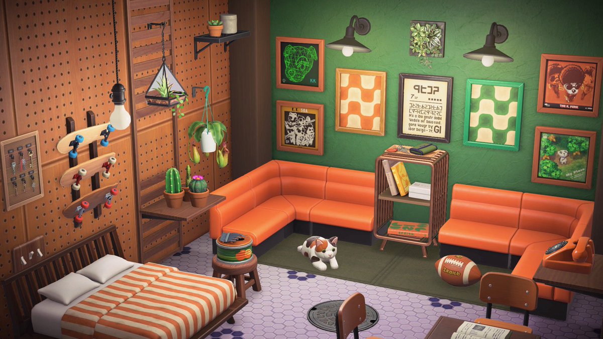 ⠀
🟠🟢 𝟞×𝟞￤𝟟𝟘’𝕤 ℍ𝕚𝕕𝕖𝕠𝕦𝕥 🟢🟠

#あつまれどうぶつの森 #あつ森 
#あつ森写真部 
#animalcrossing #acnh 
#みんなのマス縛りクリエイト