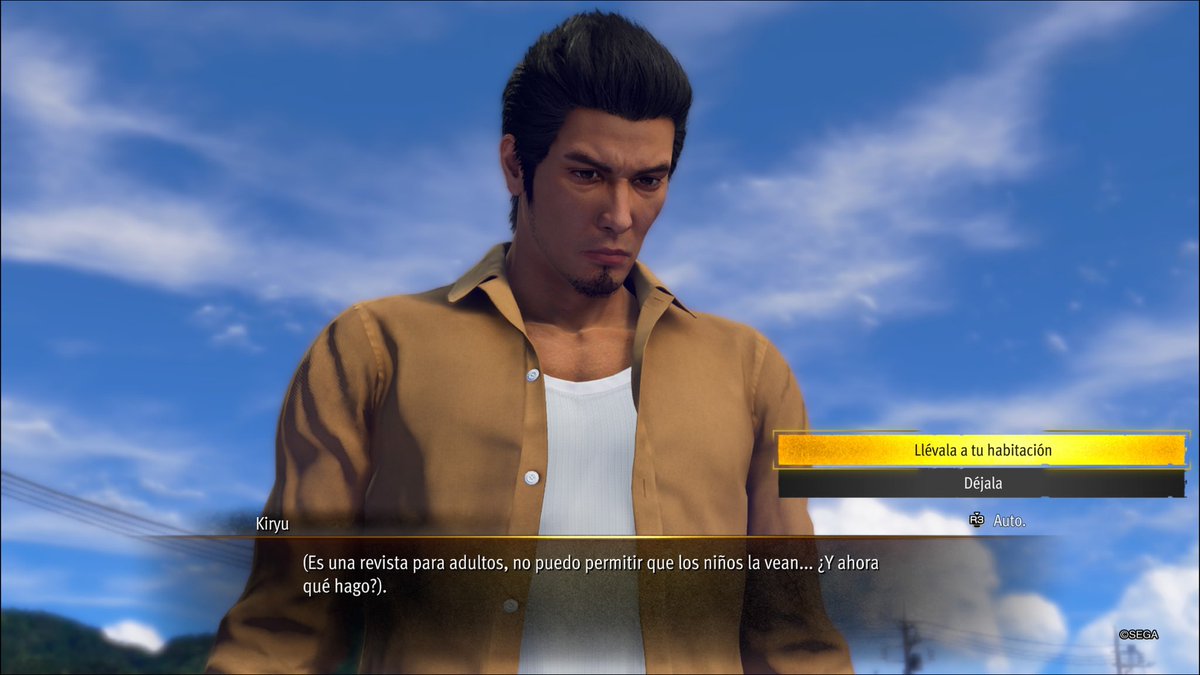 Sluminer's tweet photo. Pe-pero Kiryu O_O que guarro
#Slucapturas #Yakuza3DarkTies https://t.co/PBszVkfjJS