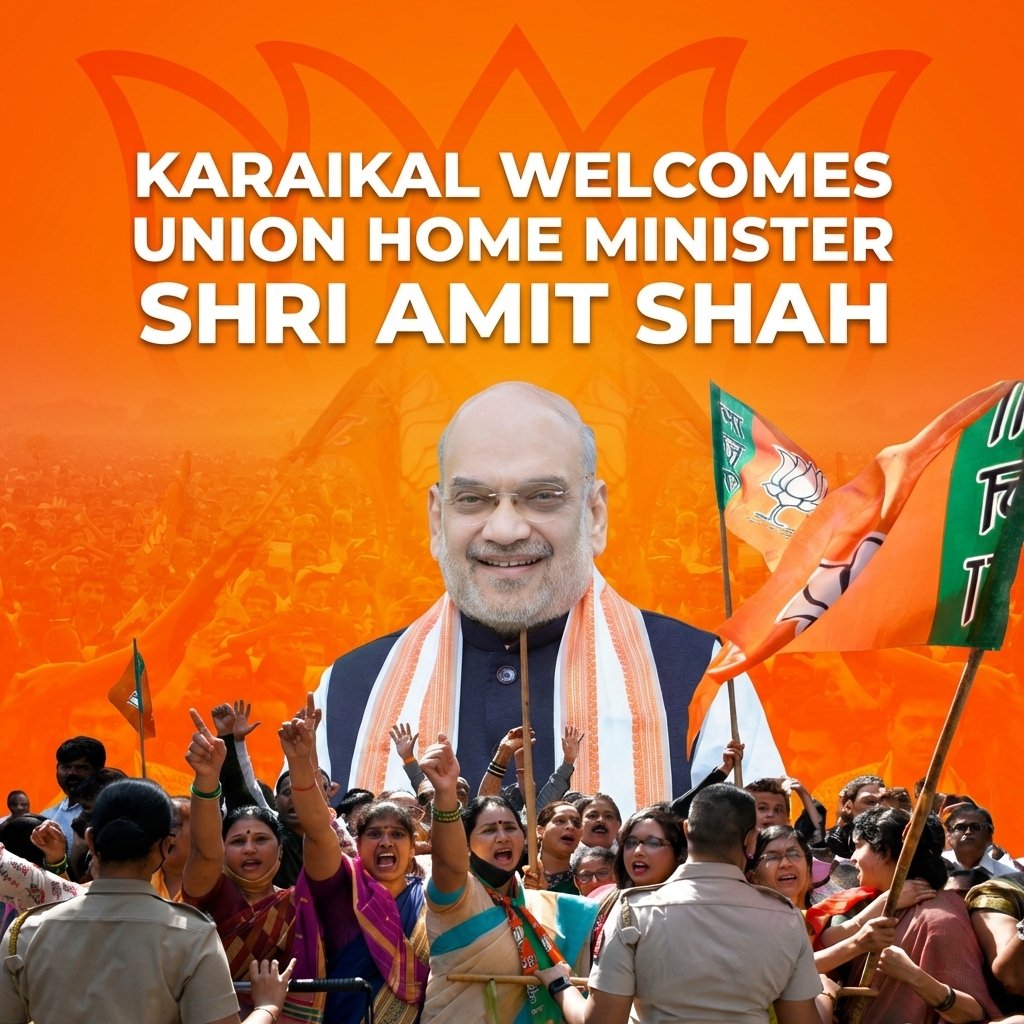 BaghmareSohan's tweet image. Karaikal’s new connectivity is building trust among investors and hope among youth. #KaraikalWelcomesAmitShah