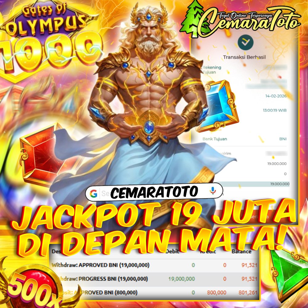 cemaratoto's tweet photo. "CEMARATOTO LAGI BOCOR PARAH! JACKPOT TANPA AMPUN! 🔥🐉"
Hari ini bener-bener gak masuk akal! CEMARATOTO lagi bagi-bagi rezeki nomplok. turun terus kayak hujan! 🌧️💰 Jangan cuma jadi penonton pas orang lain WD (Withdraw) jutaan. Buruan ambil jatah pecahan gacormu sekarang ! 🚀💸 https://t.co/eceYdmCzrE