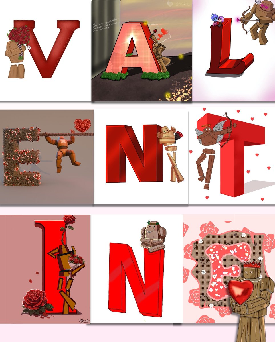 I wanted to see what love looks like
when you let ten different hands hold it.

So I reached out to Ten artists.
Different styles and from  Different parts of the world.

One word in the air - VALENTINE 
And I watched what happened.

Love became color.
It became texture.

And in