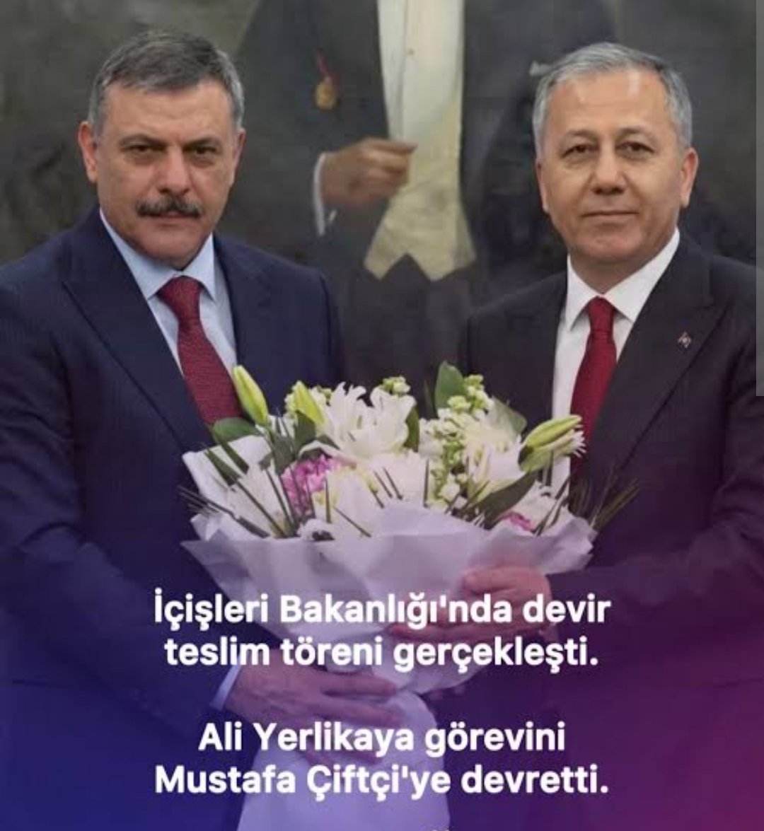 Sıhhatler olsun Ali Yerlikaya.