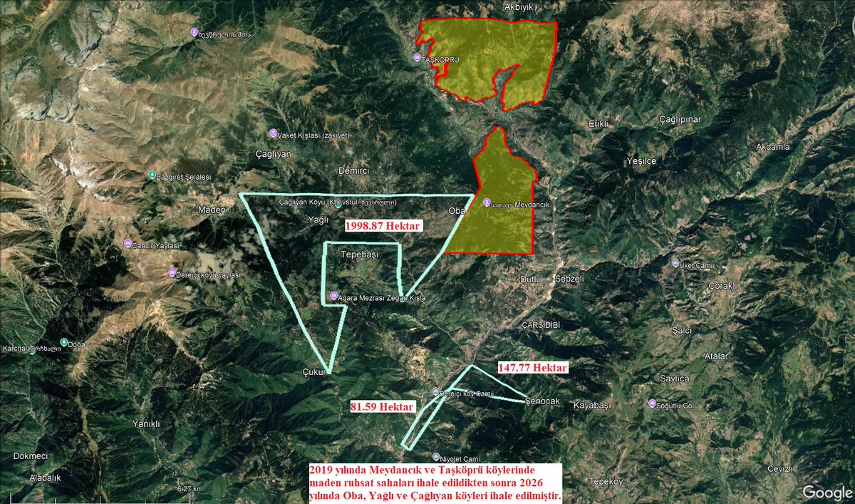 Artvin'deki son maden ihalelerine mercek tuttuk

🔸Türkiye’nin tek biyosfer rezervi olan Camili Biyosfer Rezervi’ne sadece 1,5 kilometre uzaklıkta 
🔸Karagöl Tabiat Parkı madenlerle kuşatılacak
🔸Cerattepe madeni Hattila Vadisi Milli Parkı'na dayanıyor

sendika.org/2026/02/artvin…