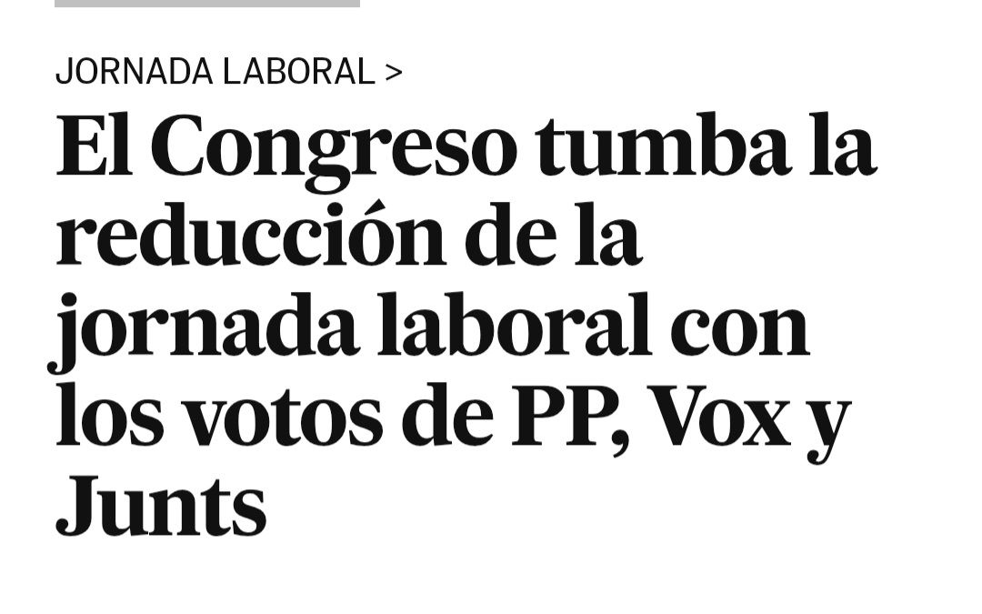 Dejo por aquí estas noticias para esos que todavía crean que Vox está con la clase obrera.