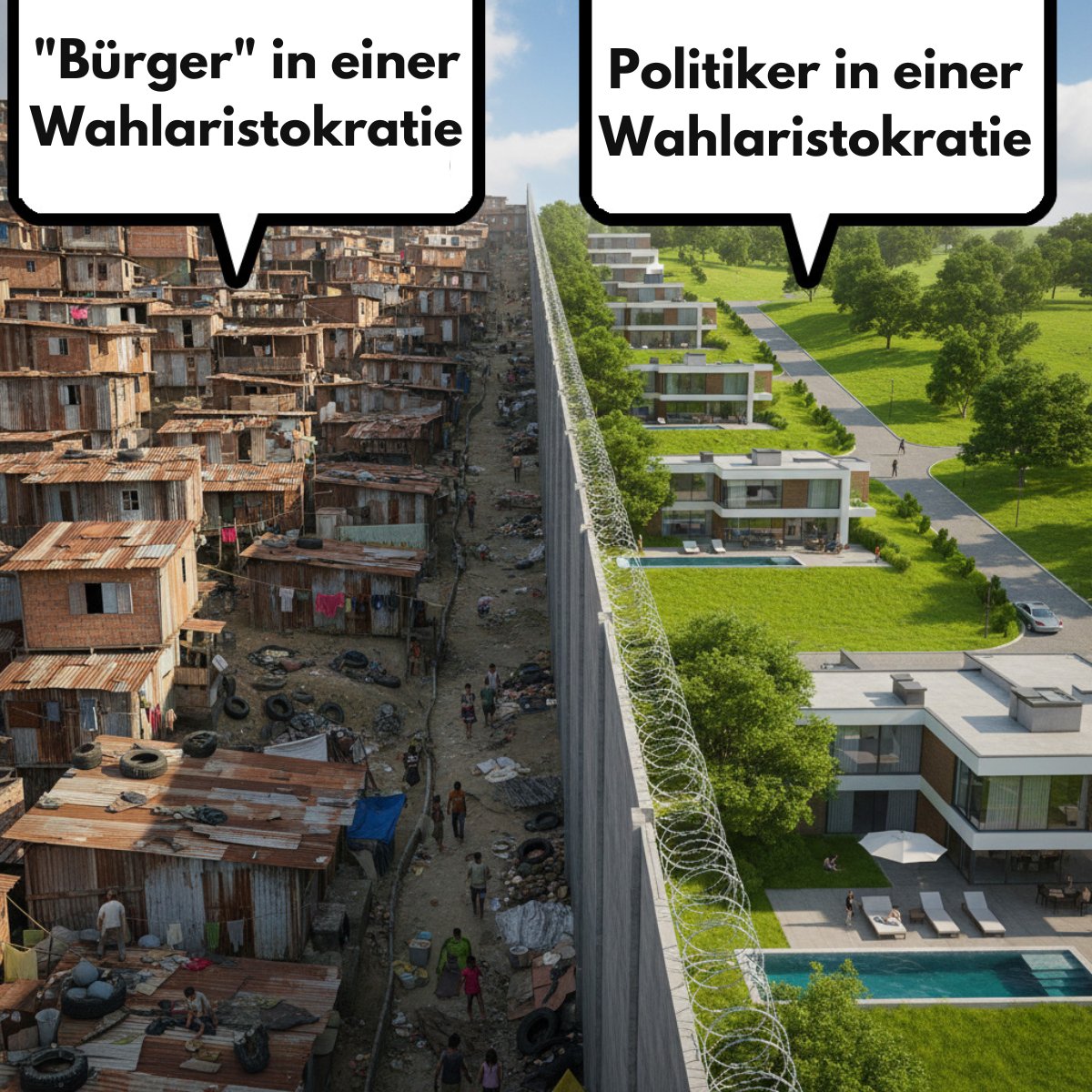 <a href="/ZentraleV/">Zentrale Ermittlungsstelle</a> Fixed it. Wir leben nicht in Demokratien Leute, weder in Brasilien noch hier. Können wir uns endlich mal darauf fokussieren statt wie Hängengebliebene über die selben nutzlosen Konzepte zu reden? "Kapitalismus vs Sozialismus" bringt uns ganz augenscheinlich nicht weiter.