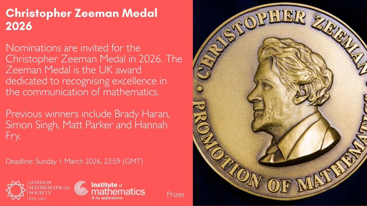 London Mathematical Society tweet media