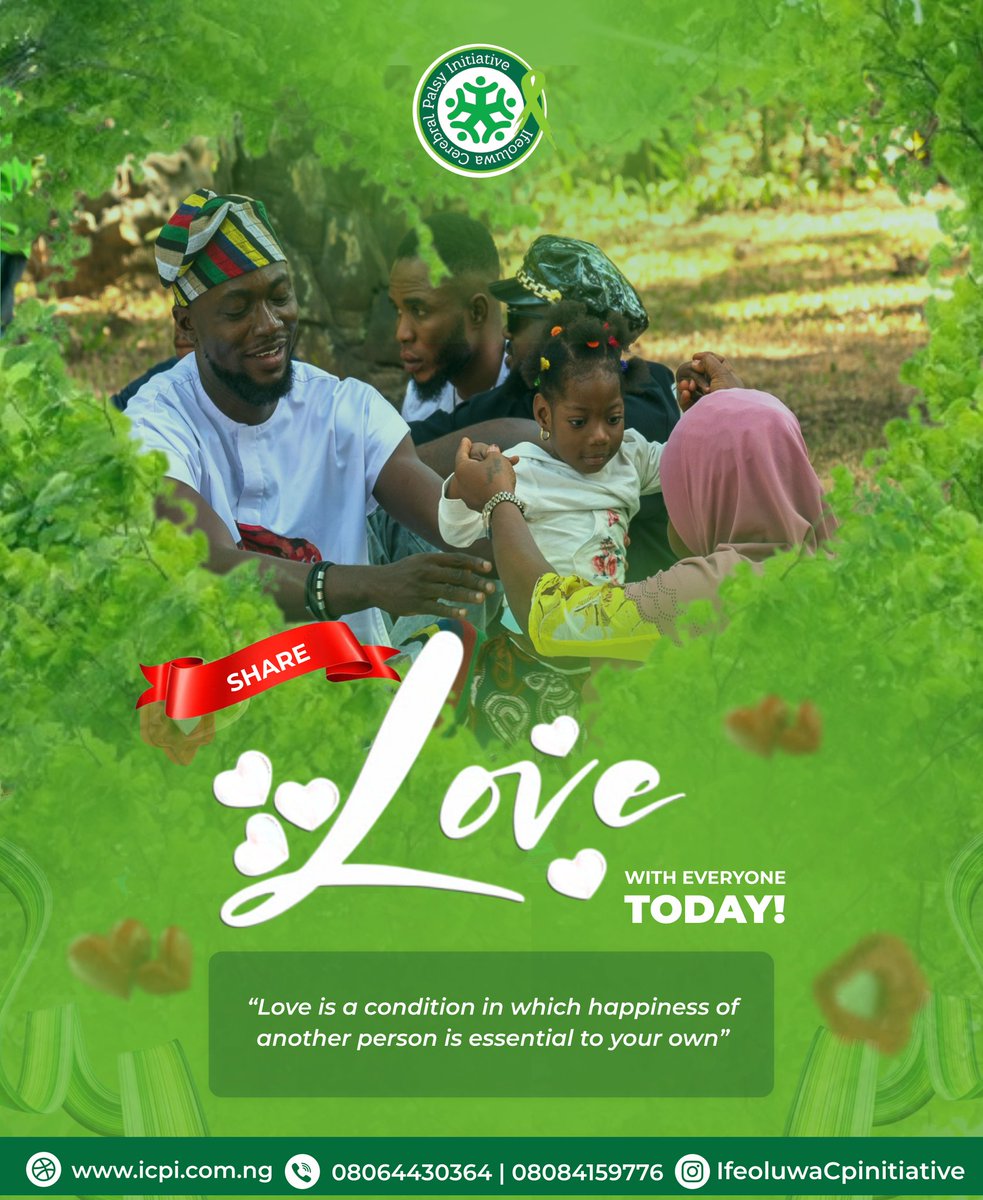 IfeoluwaCp's tweet photo. 𝗟𝗼𝘃𝗲 𝗸𝗻𝗼𝘄𝘀 𝗻𝗼 𝗹𝗶𝗺𝗶𝘁𝘀.
This Valentine's Day, let's celebrate
the love,strength, and resilience 
ofthe cerebral palsy community. Together let's make a difference.. 
#ICPI #CP Champions#Love
#ValentinesDay @InsideIlorin_NG @MariamNnafatima @JulietRHalawani https://t.co/8cfxb74MHw