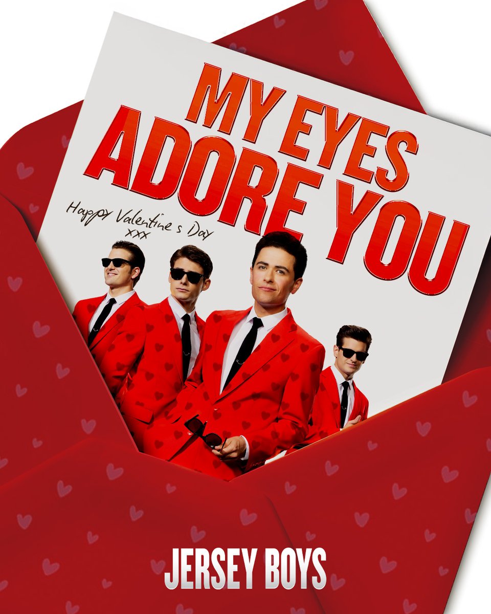 WGBpl's tweet photo. ♥️ Happy Valentine's Day from the Jersey Boys!

The boys are back as the original Tony®-winning sensation returns for its 20th Anniversary Tour.

📆 Monday 17 to Saturday 22 May 2027
🎟️ https://t.co/03H3wwmjLM https://t.co/WIfMAeq9Ew