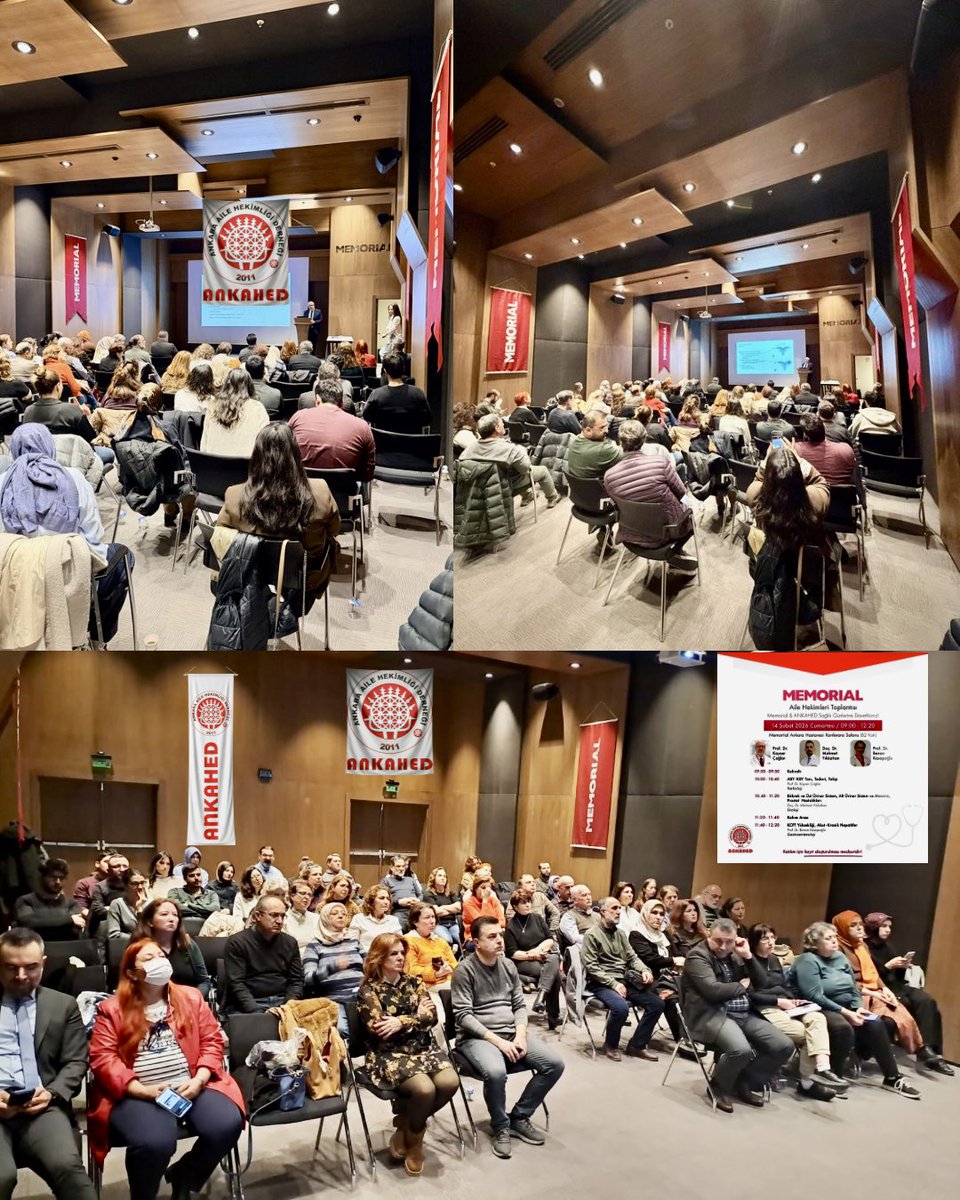 Bu sezonki 3. ANKAHED – Memorial iş birliği eğitim toplantımızda bir araya geldik.

Memorial Ankara Hastanesi’nde gerçekleştirdiğimiz bu verimli buluşmada, kıymetli hocalarımızın değerli bilgi ve deneyim paylaşımları için teşekkür ederiz.

Katılım sağlayan tüm üyelerimize ayrıca