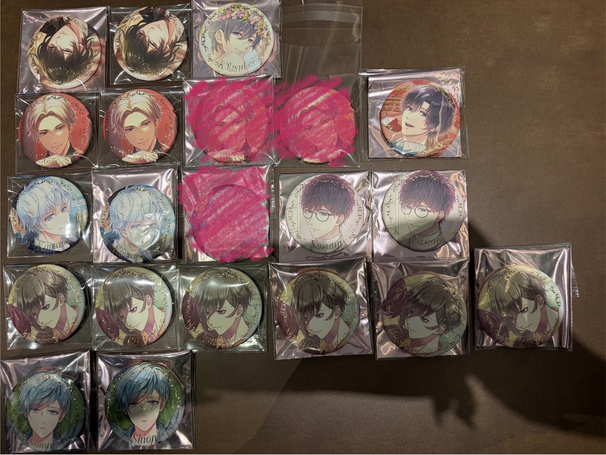 スタマイ ポップアップ 缶バッジ VD 交換 〖譲〗 青山 関 ☆渡部 服部