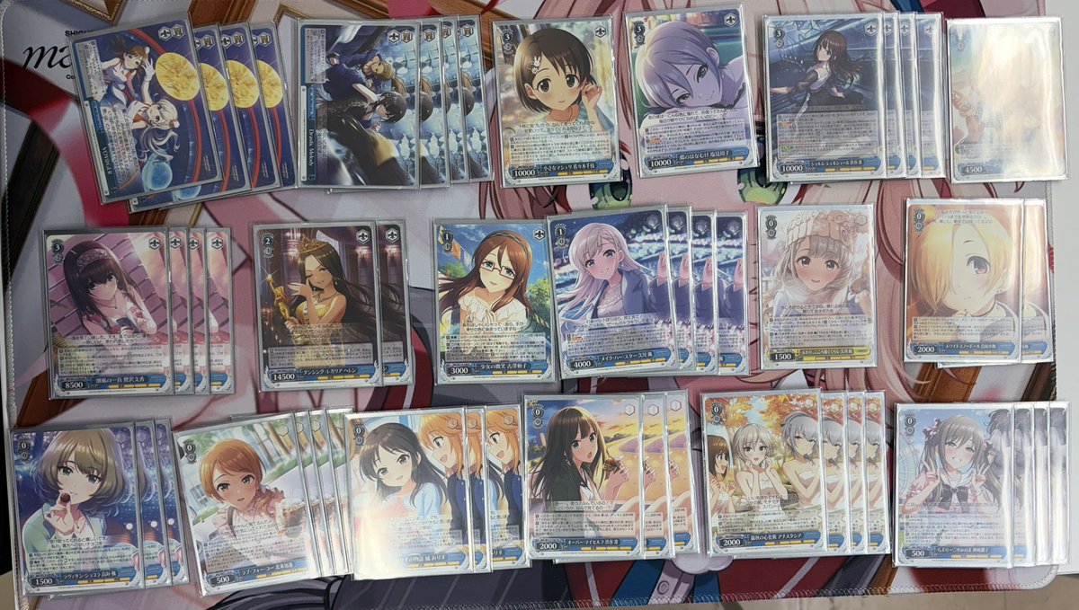 ヴァイスシュヴァルツショップ大会 全勝者 Kd様 使用デッキ 「デレマス